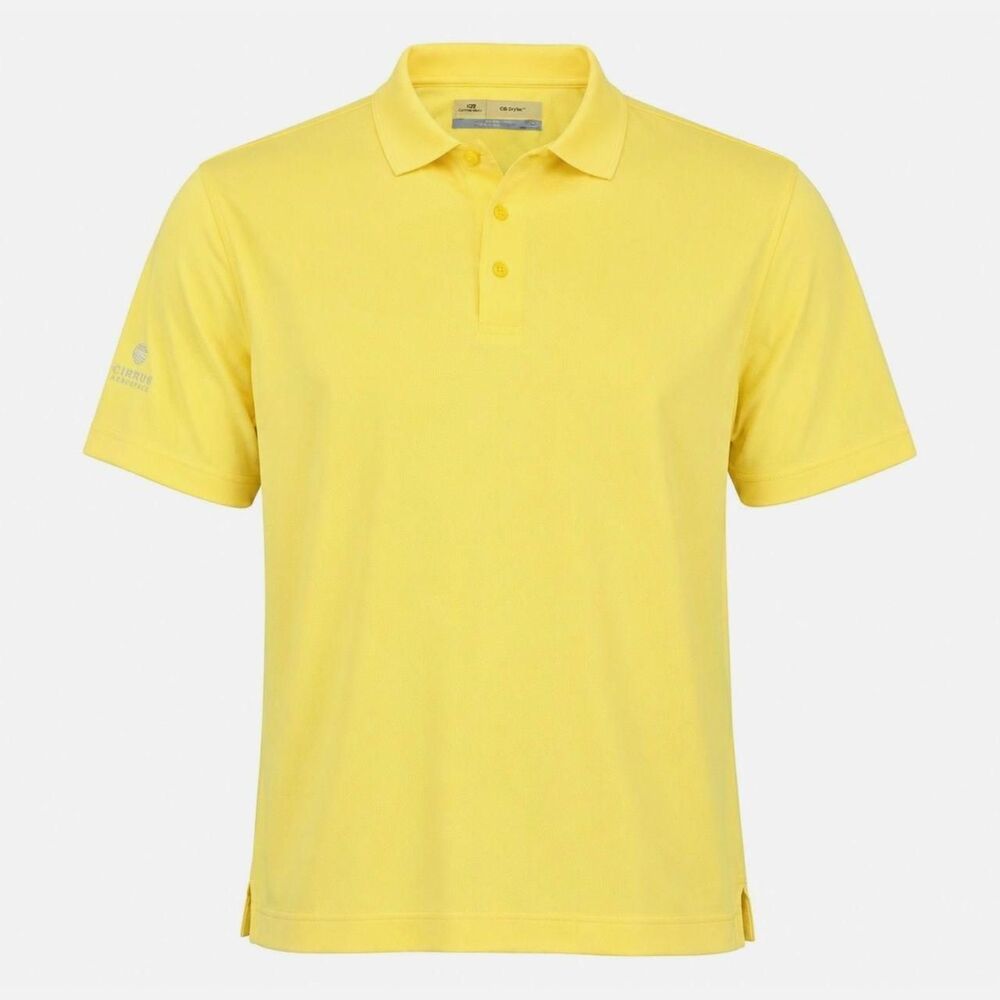 Cutter-buck Men's Yellow Polo-shirts